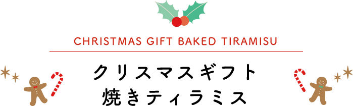 クリスマスギフト 焼きティラミス