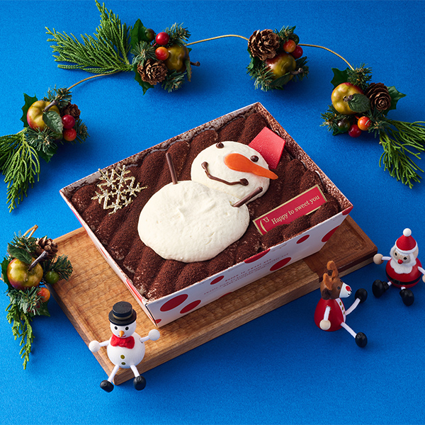 雪だるまの<br class='sp'>クリスマスティラミス